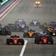 The start of the 2019 Bahrain Grand Prix.